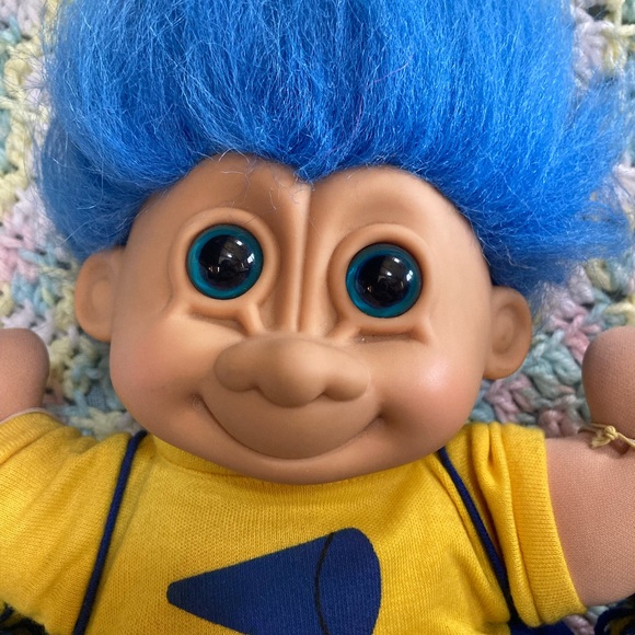 Vintage Russ Troll Kidz Cheerleader Doll - Picture 2 of 5